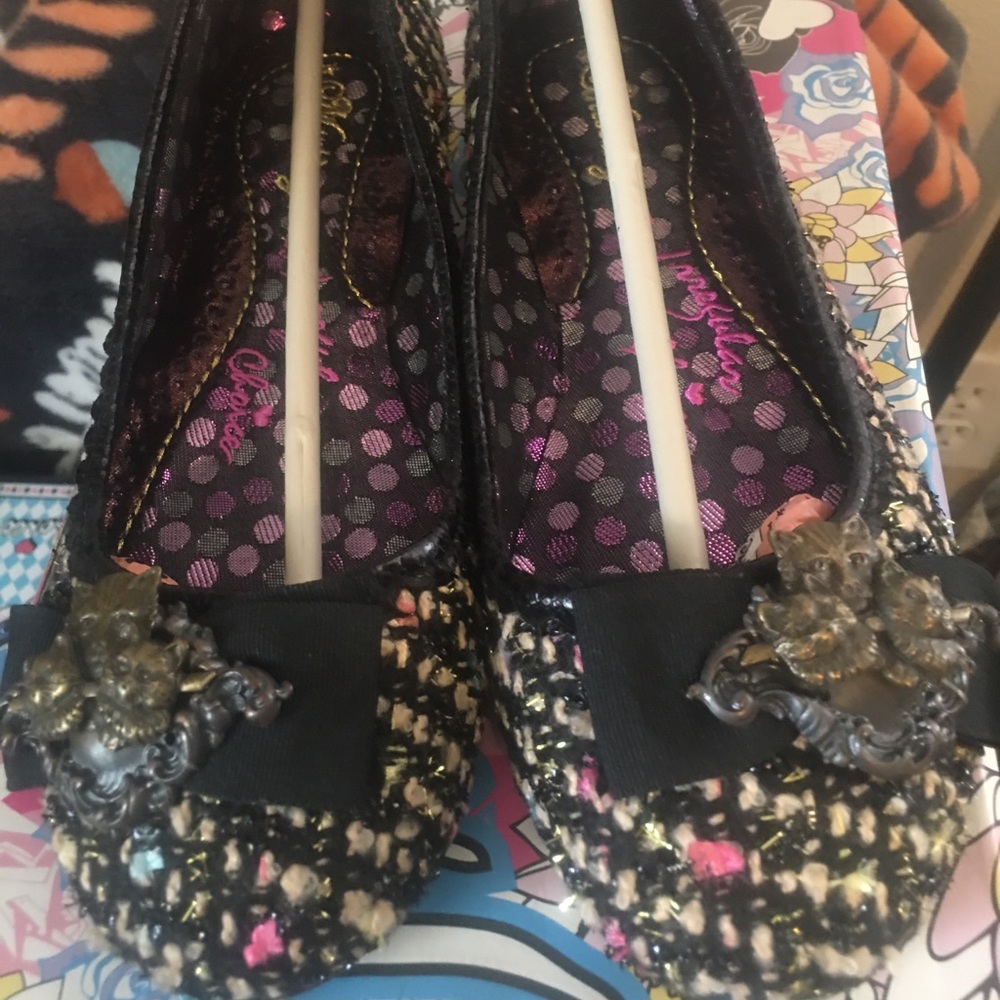 Irregular Choice “Pancake” flats sz 6.5 cat